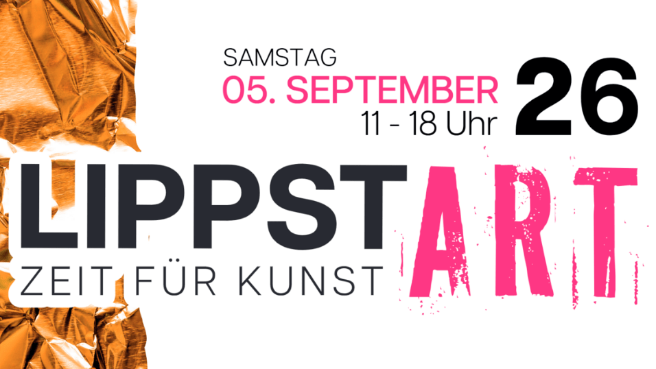LippstART 2026 – Zeit für Kunst, Samstag 5. September 2026